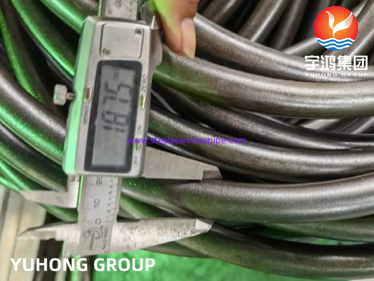 Tubo sin costura de acero al carbono A179 A192 A210 Tubo recto / tubo de flexión en U / tubo de bobina Tipo,6M/PC,12M/PC para intercambiador de calor