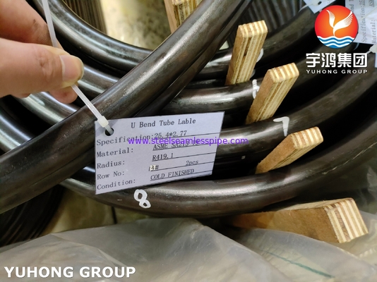 Tubo de acero con poco carbono de la curva en U de ASTM A179/de ASME SA179-2021 retirado a frío para el cambiador de calor