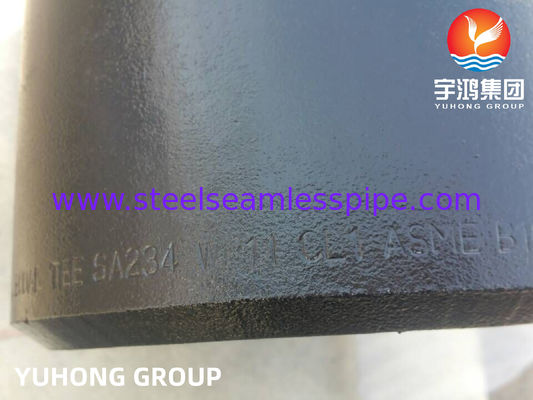 Las instalaciones de acero de aleación ASTM A234 WP11 Butt Weld Tee