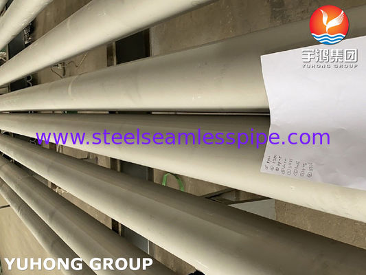 Tubo sin soldadura de acero inoxidable 254 SMO ASTM A312 UNS S31254 para intercambiadores de calor y la industria química