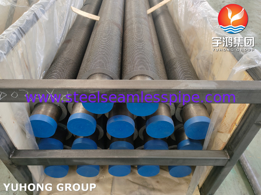 ASME SA106 GR.B Tubos de acero al carbono de alta frecuencia soldados / HFW para boiler