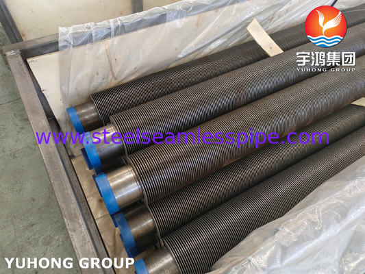 ASME SA106 GR.B Tubos de acero al carbono de alta frecuencia soldados / HFW para boiler