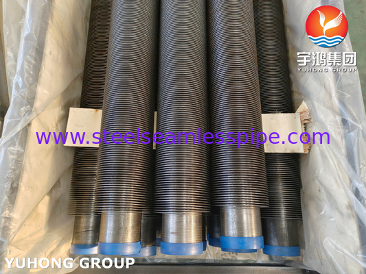 ASME SA106 GR.B Tubos de acero al carbono de alta frecuencia soldados / HFW para boiler