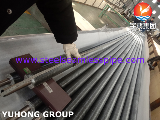Tubo de base de tipo G con aletas de aluminio ASME SB163 Monel 400/UNS N04400