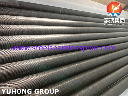 Tubo de base de tipo G con aletas de aluminio ASME SB163 Monel 400/UNS N04400
