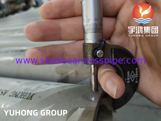 ASME SA2312 TP310S | ASTM A312 TP310S TP310H 310S 310MoLN Tubería de acero inoxidable para la industria del petróleo y el gas