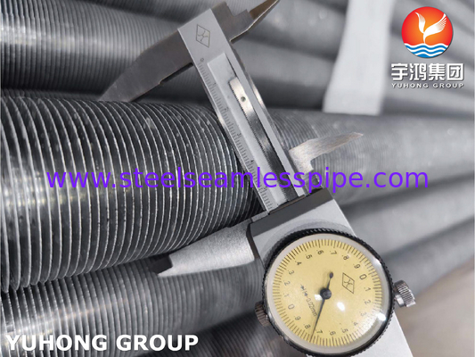 ASTM B163 UNS N08825, Incoloy825 Tubo extrudido con aletas de aluminio para intercambiadores de calor