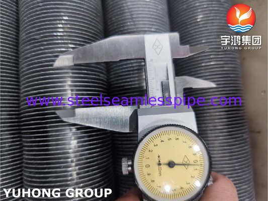 ASTM B163 UNS N08825, Incoloy825 Tubo extrudido con aletas de aluminio para intercambiadores de calor