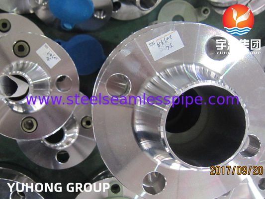 Brida de acero de aleación de níquel B564 Aleación 825 Aleación 625 Brida WNRF Diámetro Clase 150 - 2500 Piezas mecánicas