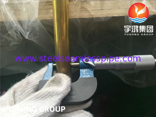 ASTM B111 C44300 Tubo de cobre níquel sin costura para intercambiadores de calor