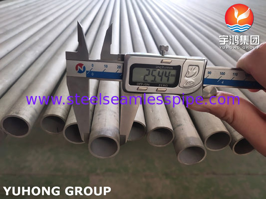 Tubo sin costura de acero inoxidable dúplex ASME SA789 S32205