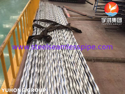 Tubos corrugados de acero inoxidable para intercambiadores de calor y calderas ASTM A312 TP310S