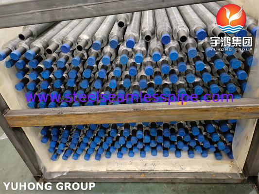 Tubo aletado espiral ASTM A179 de G para el calor Exchager NDT del condensador disponible