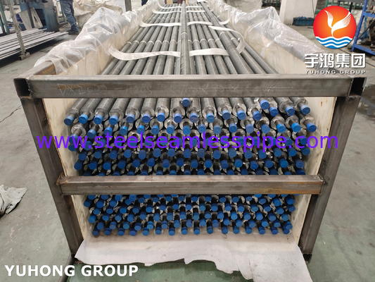 Tubo aletado espiral ASTM A179 de G para el calor Exchager NDT del condensador disponible