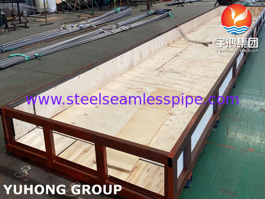 Tubo de acero inoxidable sin costura ASTM A213 / ASME SA213 TP321 / TP321H / TP347H para caldera en U