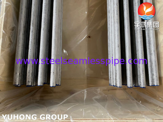 El tubo de intercambiador de calor sin costura de acero inoxidable duplex ASME SA789 S32205