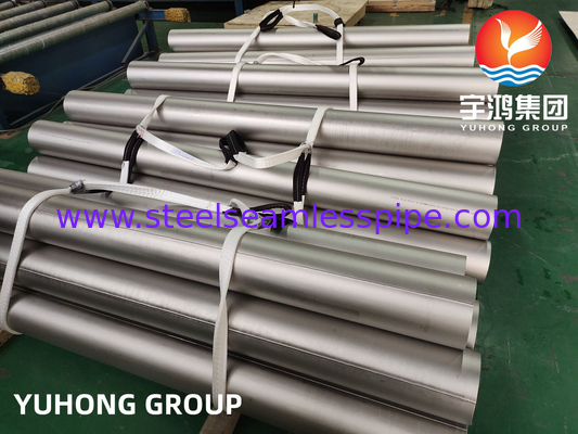ASTM B514 Inconel 800H UNS N08800 Tubo soldado de aleación de níquel inconel para el procesamiento de gas