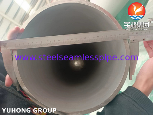 ASTM A790 S32750 Tubo de acero inoxidable súper dúplex para aplicaciones químicas e industriales