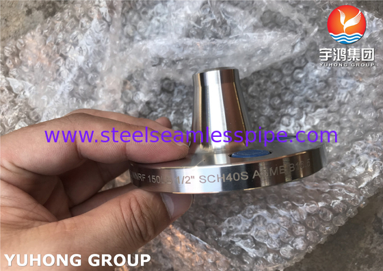 Flancas de acero súper dúplex ASTM A182 F53, UNS S32750 Flange de cuello de soldadura, RF, FF, B16.5