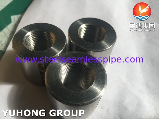 Fittings para tuberías forjadas de acero inoxidable, acoplamiento roscado BSPP 3000LBS