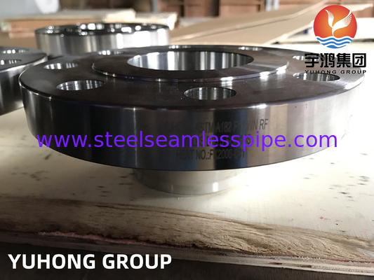ASTM A182 F51 Flange de cuello de soldadura de acero doble forjado RF B16.5 para petróleo y gas