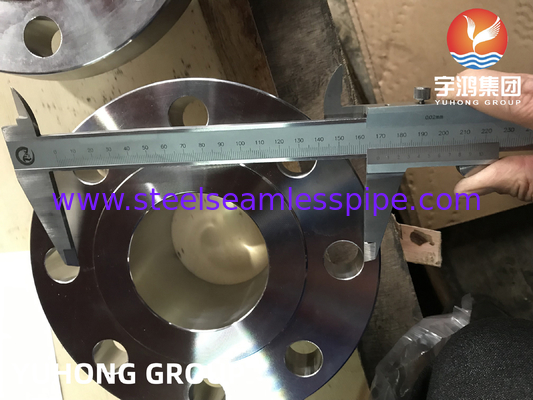 ASTM A182 F51 Flange de cuello de soldadura de acero doble forjado RF B16.5 para petróleo y gas