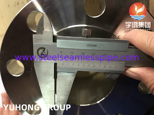 ASTM A182 F51 Flange de cuello de soldadura de acero doble forjado RF B16.5 para petróleo y gas