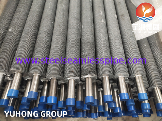 Tubo de extrusión de aleta de acero inoxidable para calderas ASTM A269 TP304L