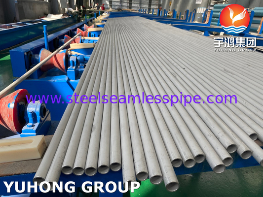 ASTM A213 TP321 1.4541 S32100 Tubo sin costura de acero inoxidable para intercambiadores de calor tirados en frío