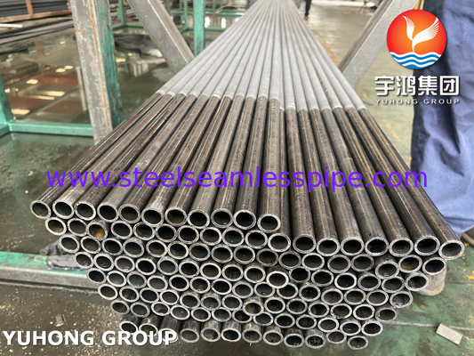 Tubo de aleta extrudido, tubo de aleta baja de acero al carbono ASTM A179 para refrigeradores de aire
