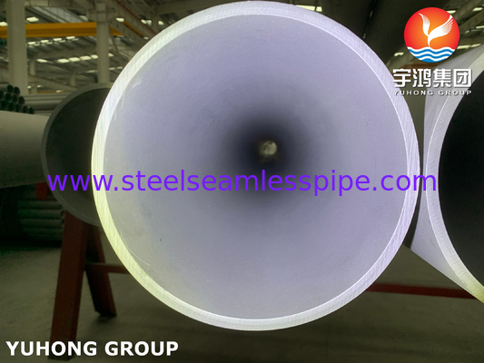 ASTM A790 UNS S32750, 1.4410 Super duplex Tubo sin costuras de acero inoxidable para el tratamiento de aguas residuales