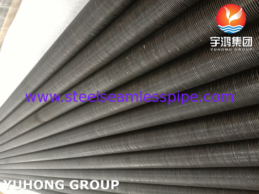 Material de base del tubo de aleta de tipo G ASME B163 Material NO4400 Aluminio para radiador de evaporador de intercambiador de calor