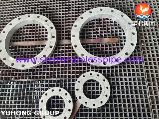 Tratamiento del agua, ASTM A182 F904L, N08904 Acero inoxidable deslizante en la brida, cara elevada, B16.5