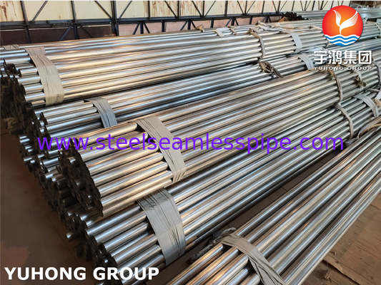 ASTM A249 / ASME SA249 TP304 Tubo soldado de acero inoxidable, brillante recocido, extremo liso