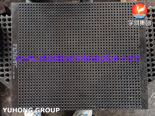 EN 10025-2 S235JR Placa de protección para el apoyo estructural del intercambiador de calor y la eficiencia de transferencia de calor