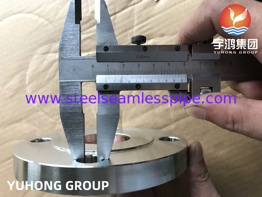 Flanca de acero inoxidable ASTM A182 F316L para productos químicos farmacéuticos