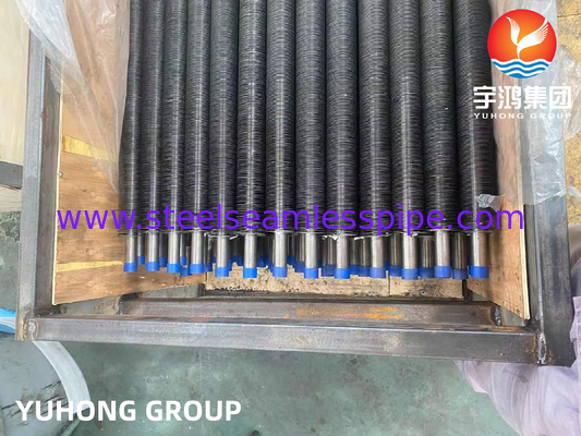 Asme Sb163 Monel 400 aleación de níquel Ss tubo con aletas de aluminio tipo G