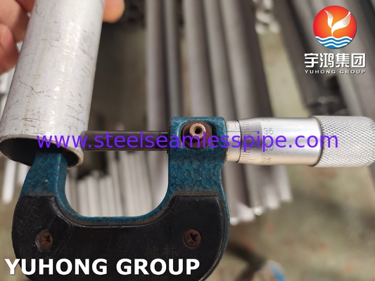 Tubo sin costura duplex 2205, tubo de acero duplex ASTM A789 UNS S31803