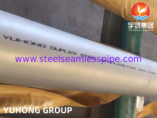Pipa de acero inoxidable doble SA789, SA790, SA928, DIN17456/17458, EN10216-5 UNS S31803, S32205, S32101, S32304, S32750