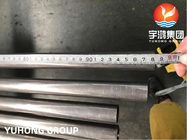 Condensador de tubos sin costura de aleación de hierro de níquel, cromo y hierro ASTM B163 UNS N06600