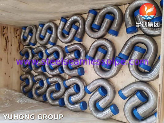 ASME SA192 Tubos sin costura de U bend de acero al carbono para hornos de aceite y intercambiadores de calor