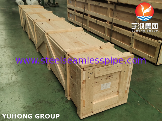 Tubo sin costura de latón aluminio ASME SB111 C68700 O61 para haz tubular de intercambiador de calor