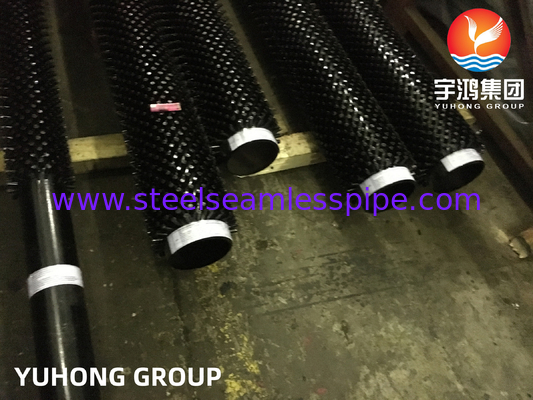 ASME SA335 P9 Tubo HFW con pernos helicoidales OD 10 a 508 mm para sección de convección del reformador