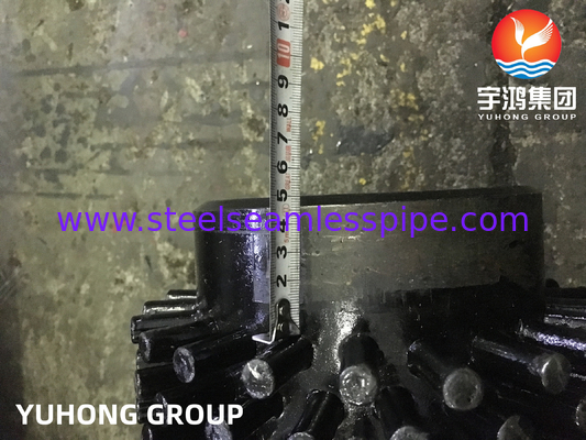 ASME SA335 P9 Tubo HFW con pernos helicoidales OD 10 a 508 mm para sección de convección del reformador