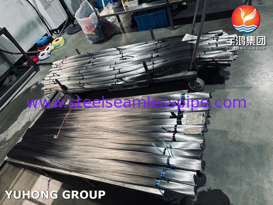Fabricante de tubos capilares de acero inoxidable ASTM A269 304 con tubo de aguja