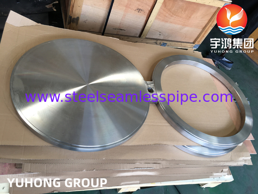 Flanca ciega de los anteojos, ASTM A182 F316L Flanca de acero inoxidable de la figura 8, RF ASME B16.48