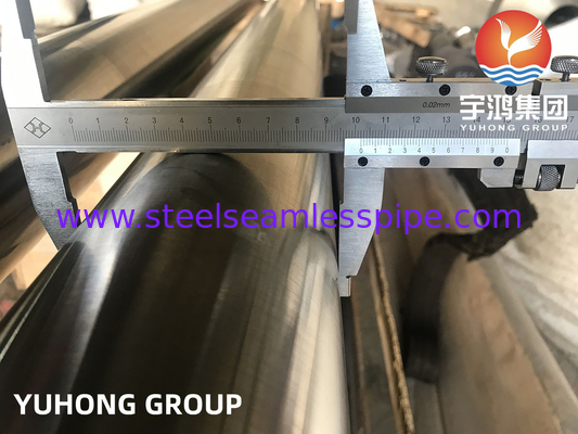 Pipa de Hastelloy ASTM B729 aleación20 UNS N08020 Pipa sin costuras 100% UT