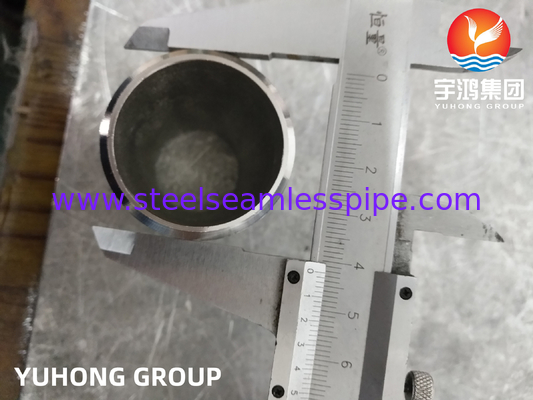 JIS B2312 SS304 Reducción de soldadura sin costura de trasero ECC Reducción de acero inoxidable