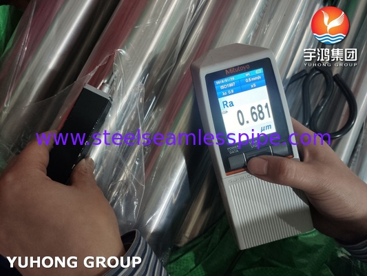 ASME SA270 ASTM A270 Tubo soldado de acero inoxidable pulido 320 240 GRIT TP304