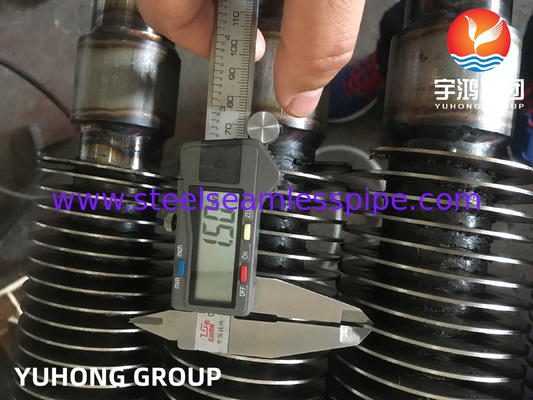 A106 GR.B Horno de reforma de vapor de tubo de aleta de tipo HFW